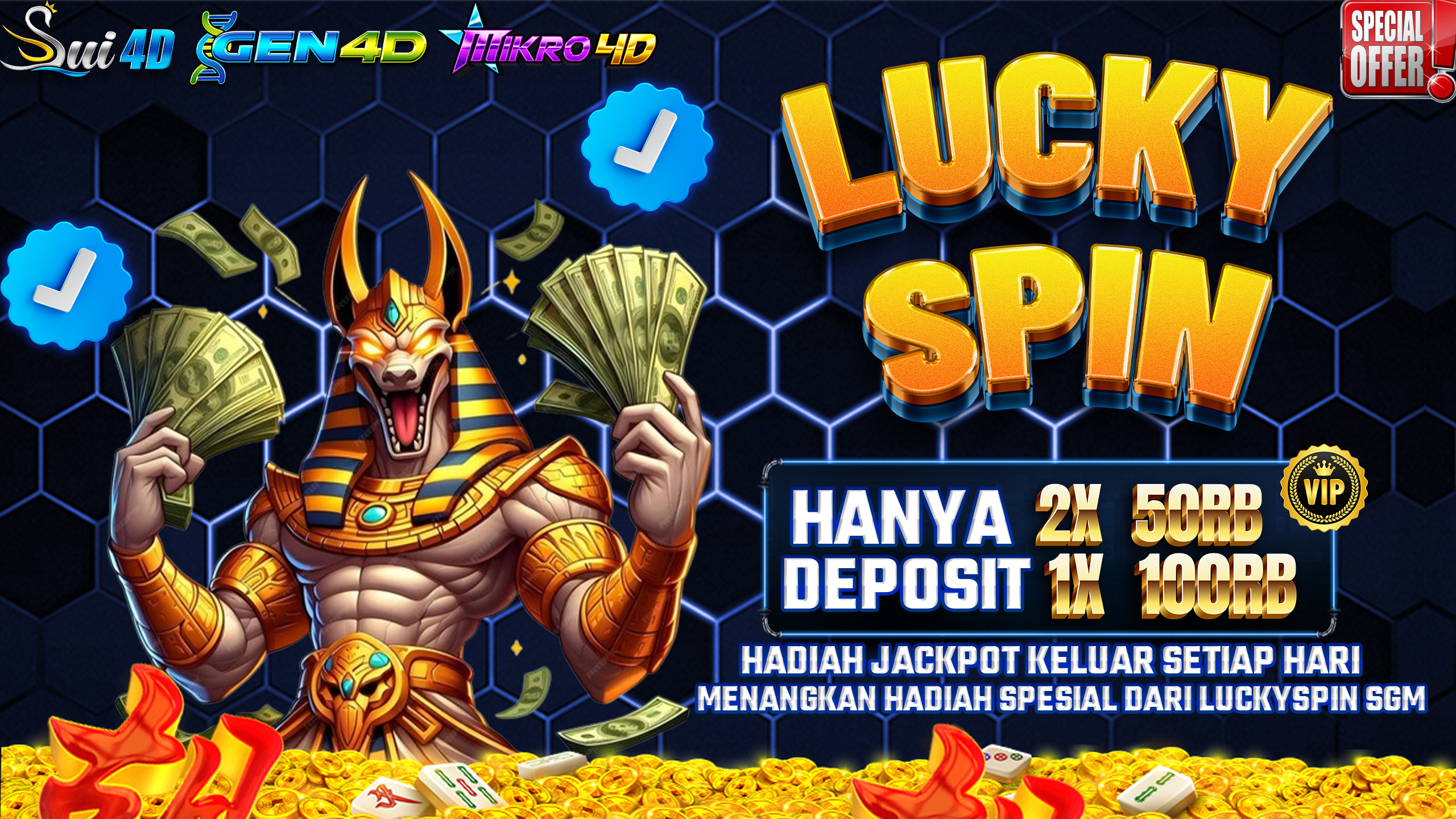 lucky spin 4d